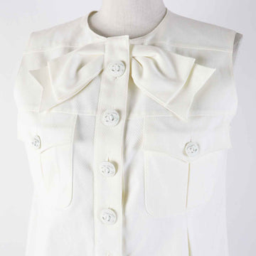 CHANEL tops 09P P34907 cotton Ivory 34