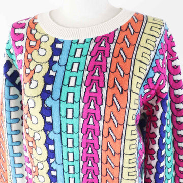 CHANEL knit P71599 cashmere Multi 34