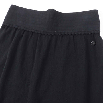 CHANEL skirt P41981 wool black 42