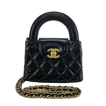 Chanel Kelly Micro shopping Black bag