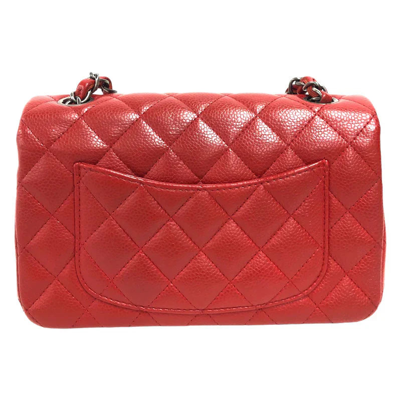 Chanel Mini Timeless Red Bag