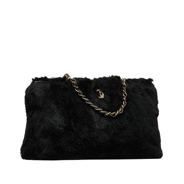 Chanel CC Chain Shoulder Bag Leather Shoulder Bag in Good condition