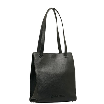 Chanel Logo Tote Bag  Leather Tote Bag in Good condition
