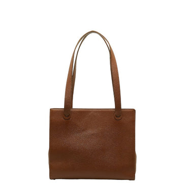 Chanel Leather Logo Tote Bag Leather Tote Bag in Fair condition