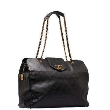 Quilted CC Supermodel Tote - '10s