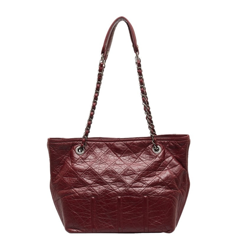 Aged Lambskin Shopping Tote - '10s