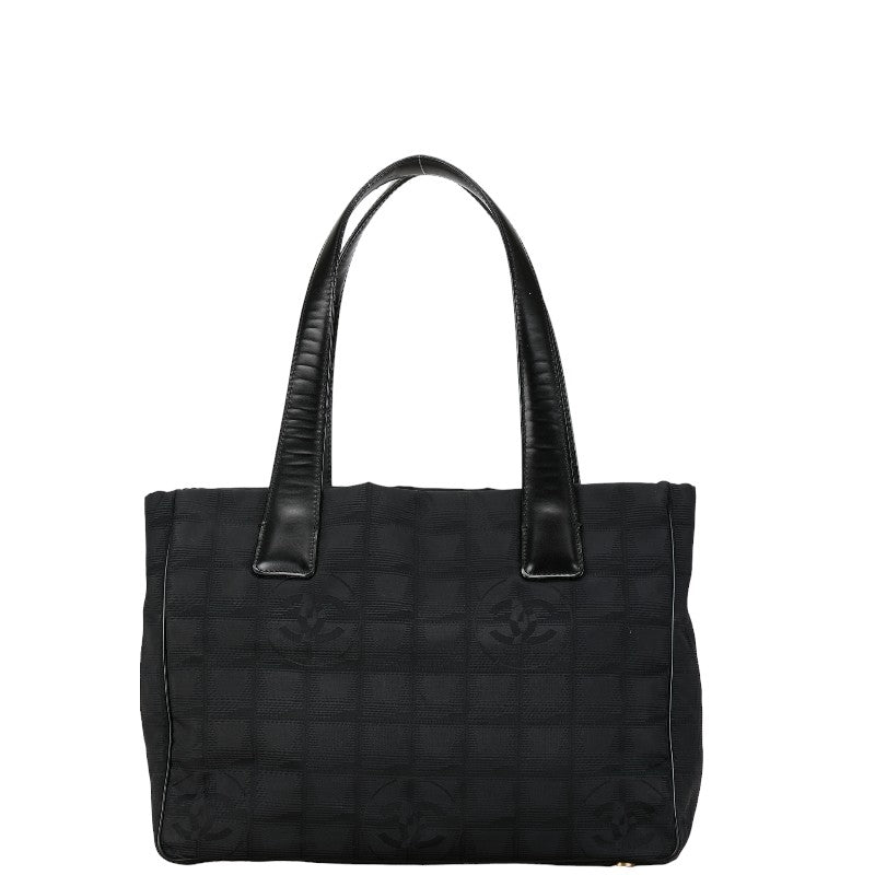 Chanel New Travel Line Tote Bag Canvas Tote Bag in Good condition