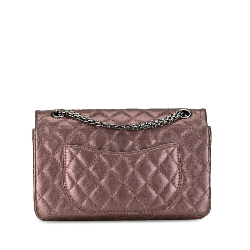 Chanel Reissue Double Flap Bag  Leather Shoulder Bag in Good condition