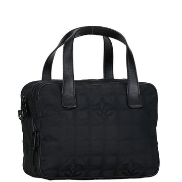 Chanel New Travel Line Handbag Canvas Handbag in Good condition
