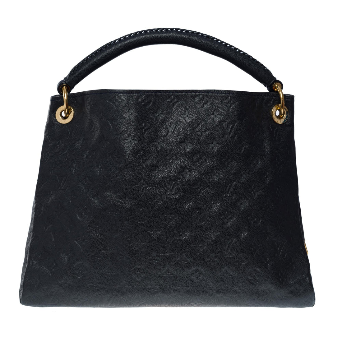 LOUIS VUITTON Artsy MM Hobo bag in dark blue monogram calfskin leather, GHW