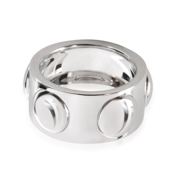 LOUIS VUITTON Empreinte 10 mm Band in 18K White Gold