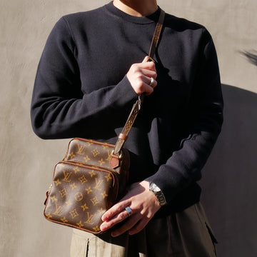 LOUIS VUITTON? x COMME DES GARCONS 2008 SAC 2 POCHES MONOGRAM ao33951