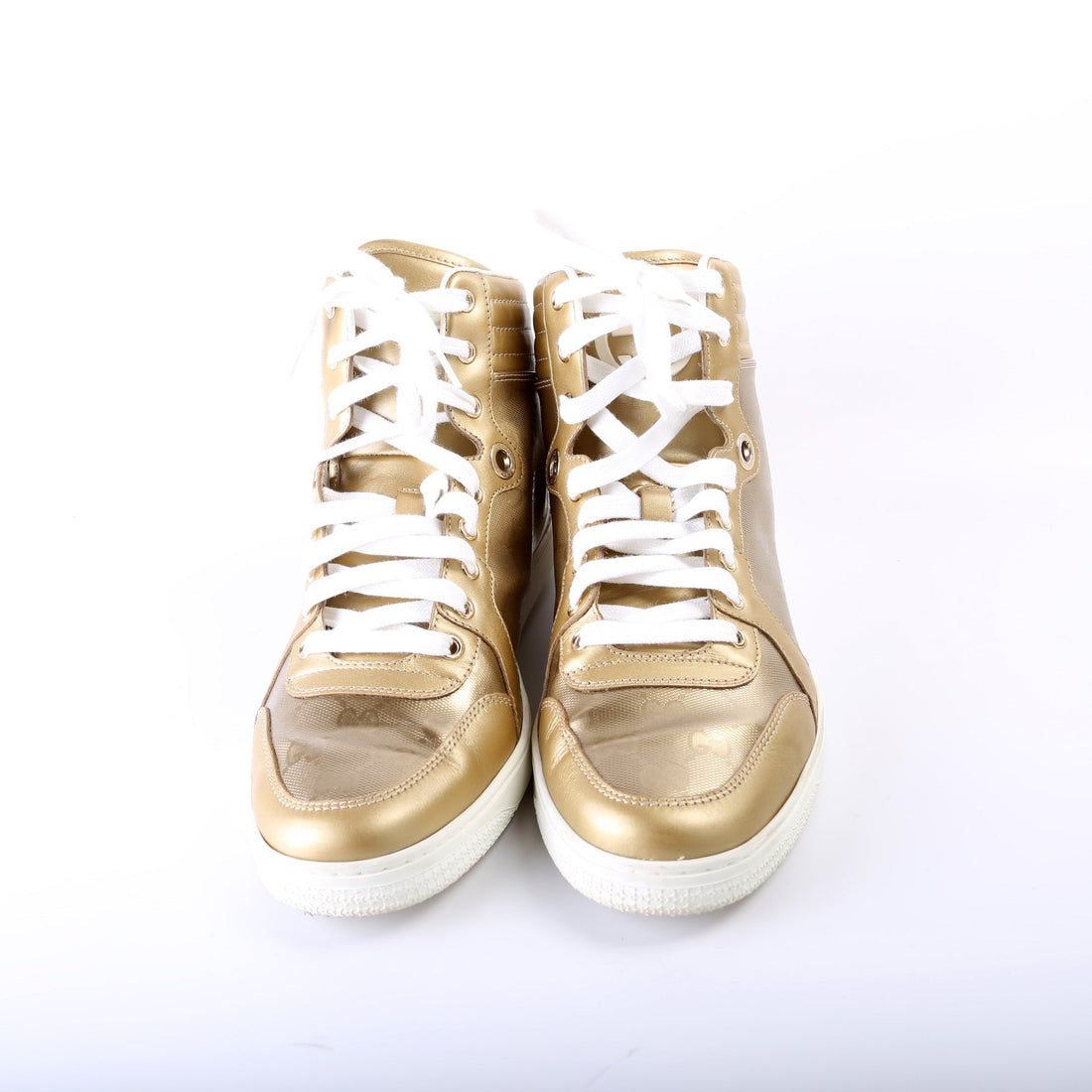 Gucci Imprime Interlocking G Hightop Sneakers Men's Size 7