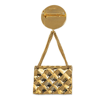 Chanel CC Matelasse Flap Bag Brooch  Metal Brooch in Excellent condition