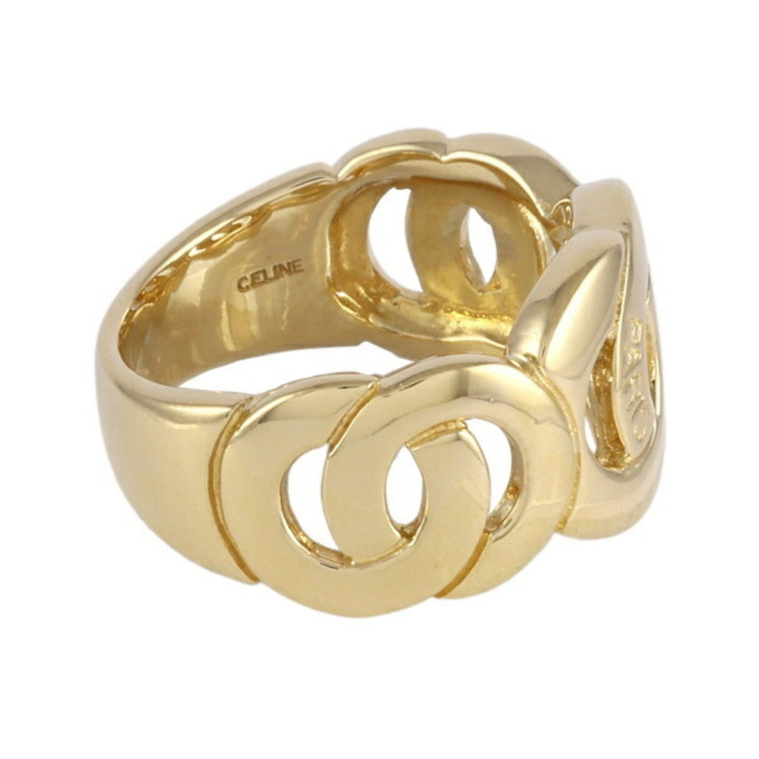 Celine ring K18YG yellow gold