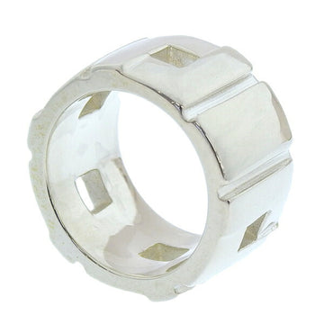 GUCCI SV925 Wide Ring Silver No. 13 Women's