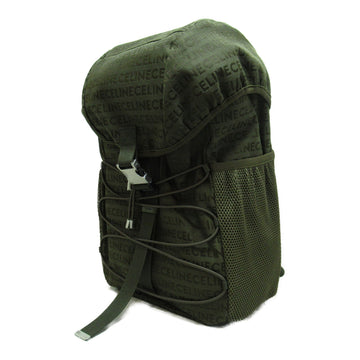 Celine Medium Tracking Backpack Khaki Nylon 1984615KH