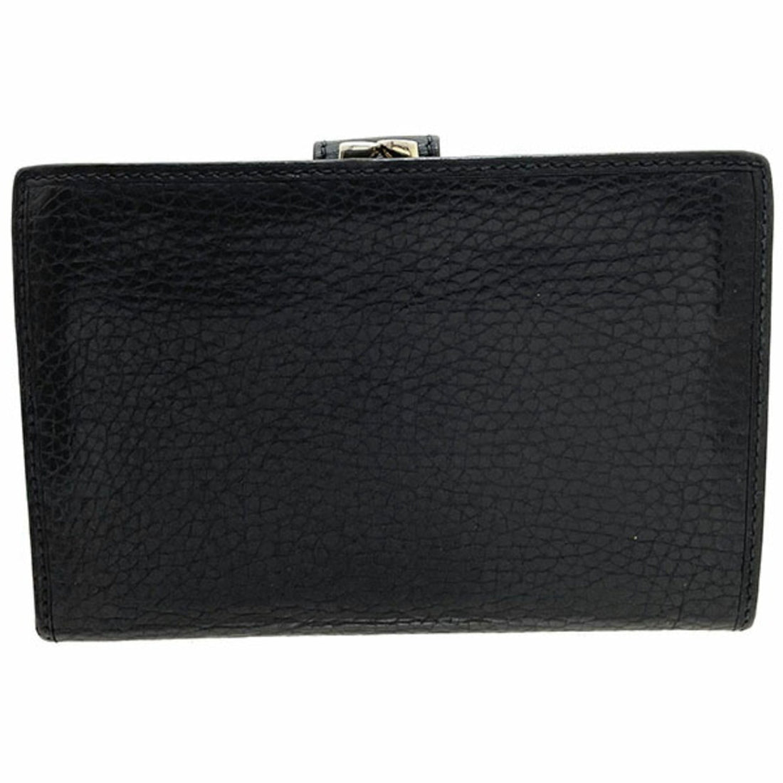 Gucci Purse Old Leather Black 035 327 GUCCI Bi-Fold