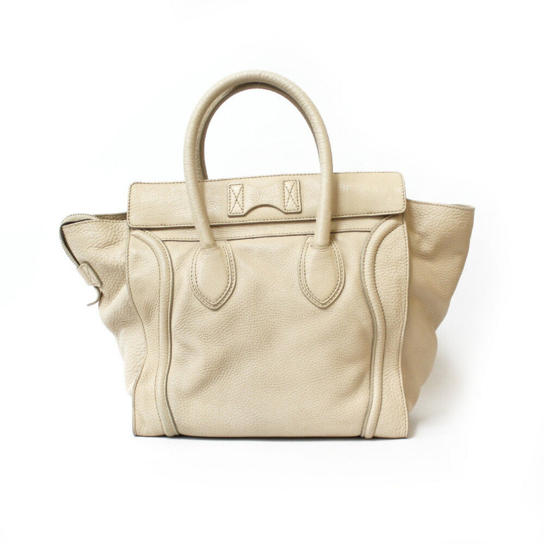 Celine Shoulder Bag Luggage Overseas Large Mini Women's Leather