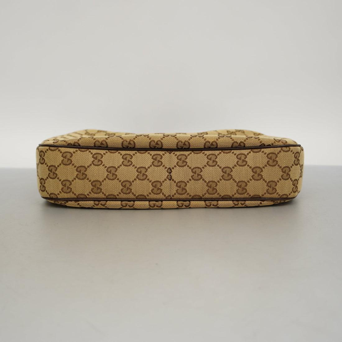 GUCCIAuth  Sherry Line Shoulder Bag 145757 Women's GG Canvas Beige,Brown