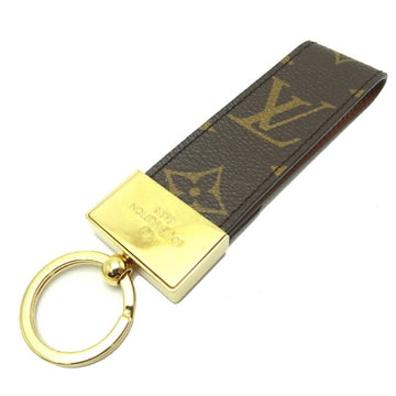 LOUIS VUITTON Keychain Dragonne Dauphine Women's Men's M69000 Monogram Ebene [Brown]