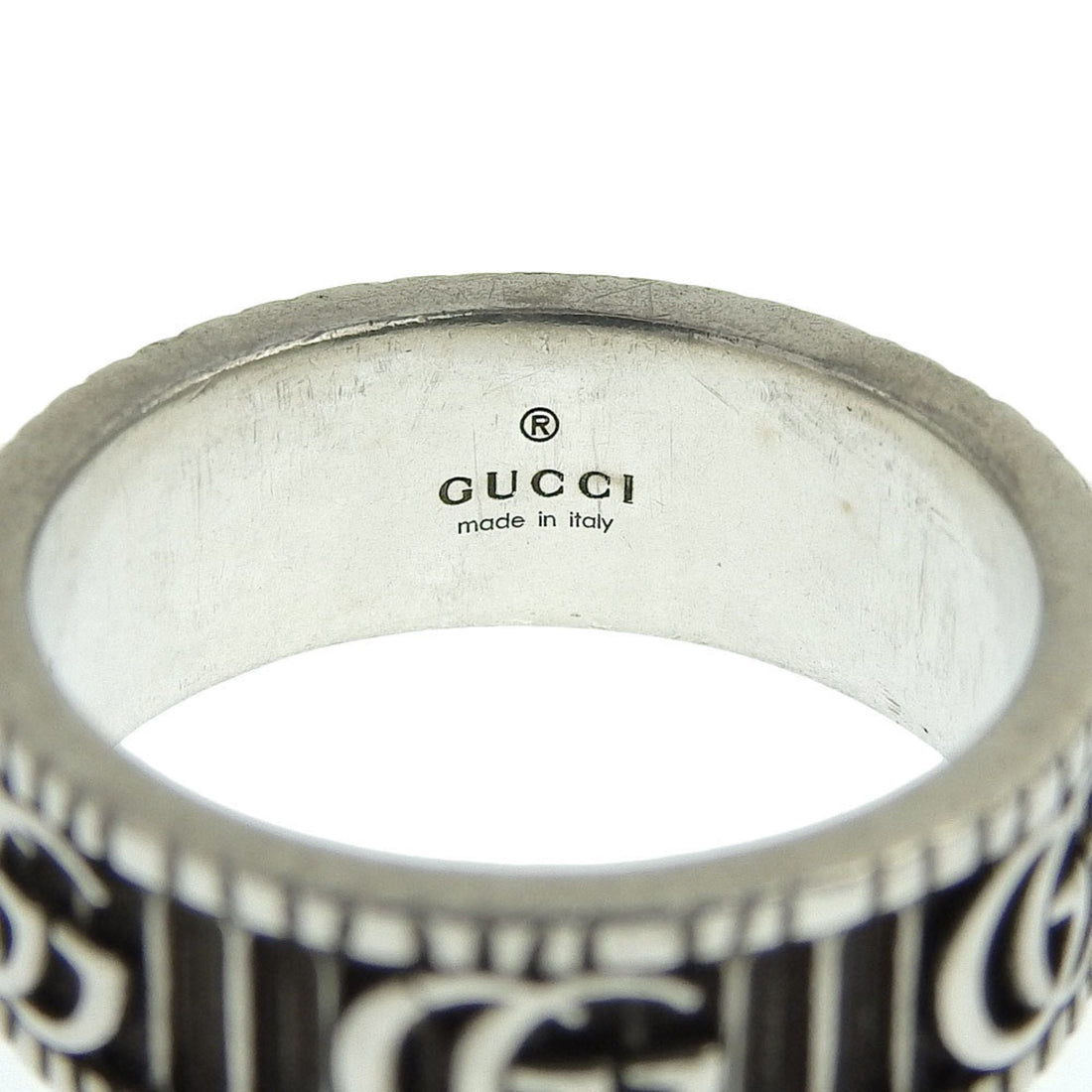 Gucci GG Marmont double G ring SV925 # 21 19.5