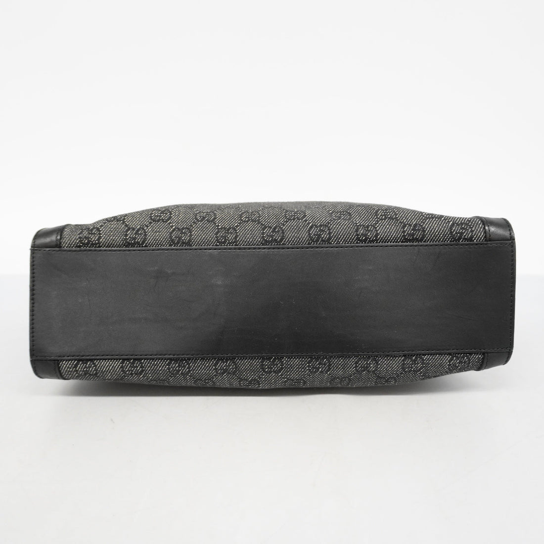 GUCCIAuth  GG Canvas Shoulder Bag 92706 Women's Leather Black