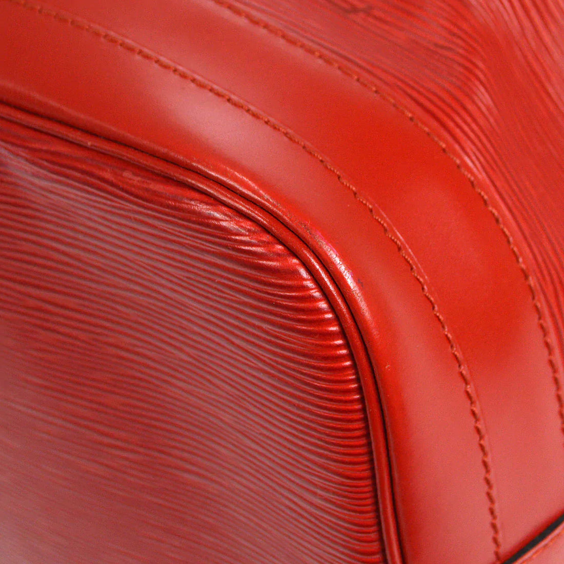 LOUIS VUITTON? NOE DRAWSTRING SHOULDER BAG RED EPI M44007 56440