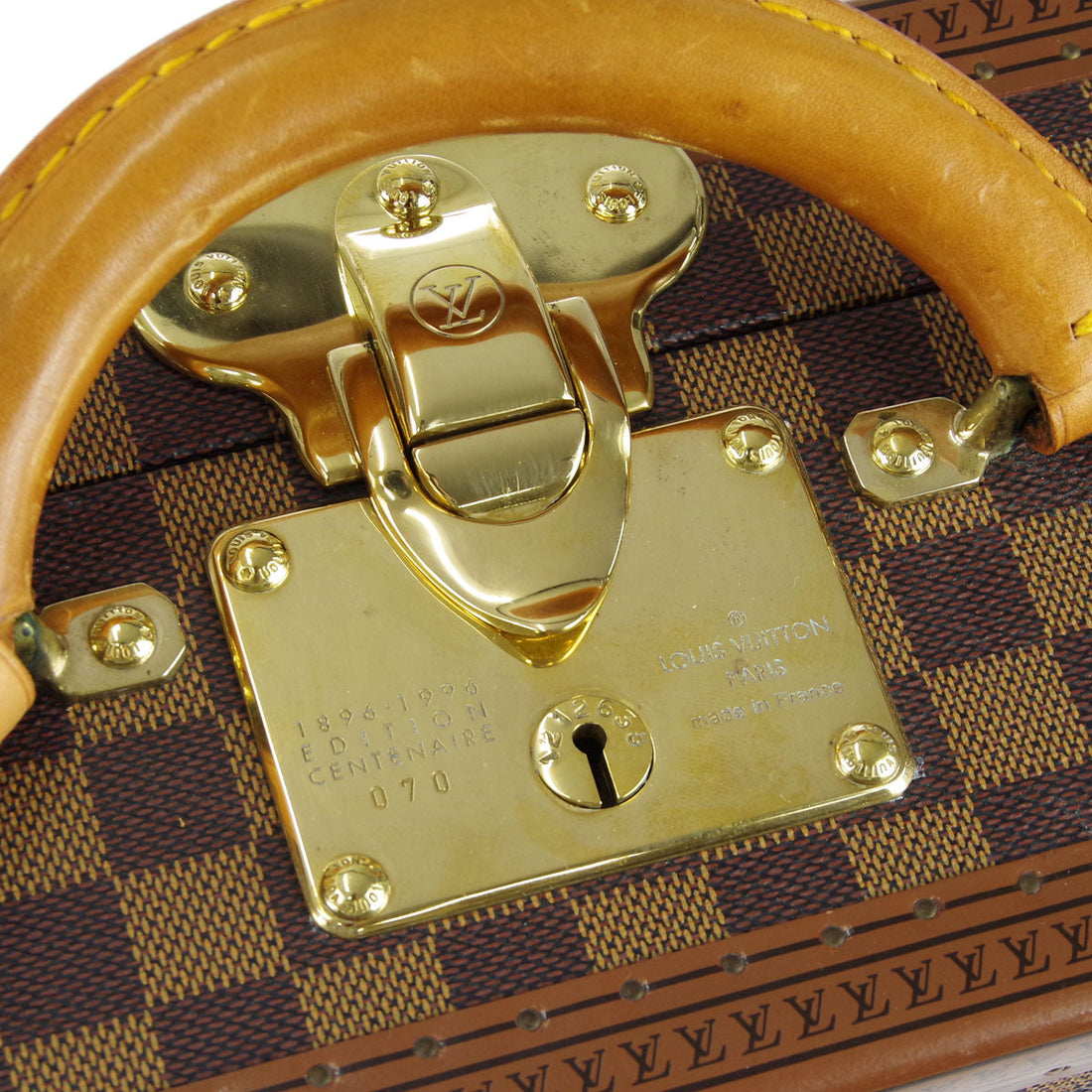 LOUIS VUITTON Cotteville 45 Trunk Suitcase Handbag Damier N21341 66860