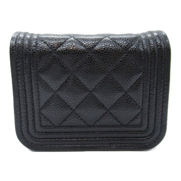 Chanel CC Caviar Boy Belt Bag  Leather Crossbody Bag in Excellent condition