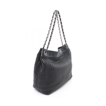 Chanel Caviar Chain Tote Bag  Leather Shoulder Bag in Good condition