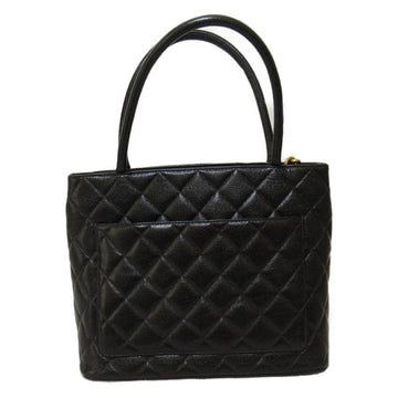 CC Caviar Medallion Tote Bag - '10s