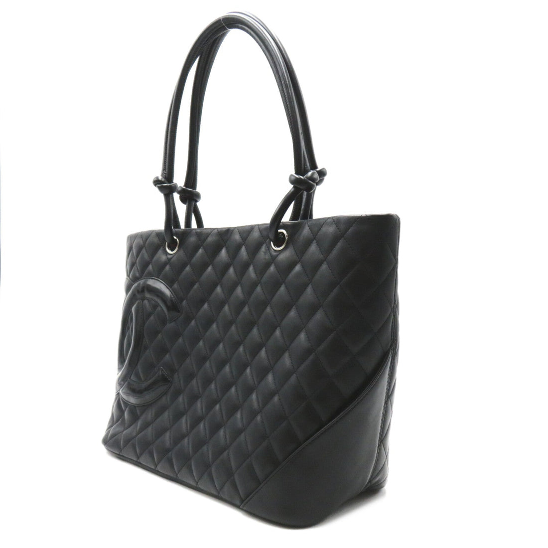 Chanel Cambon Line Medium Tote Bag Leather Tote Bag 13357785 in Good condition
