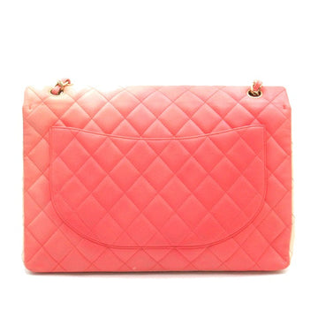 Chanel Jumbo Ombre Single Flap Bag Leather Shoulder Bag in Good condition