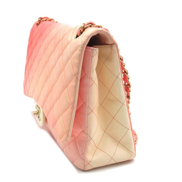 Chanel Jumbo Ombre Single Flap Bag Leather Shoulder Bag in Good condition