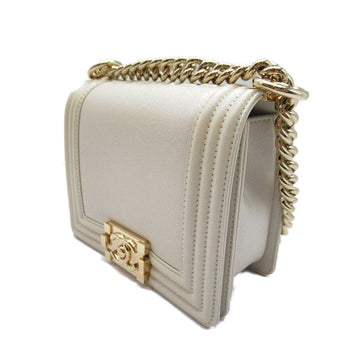 Chanel Mini Boy Bag  Leather Crossbody Bag in Excellent condition
