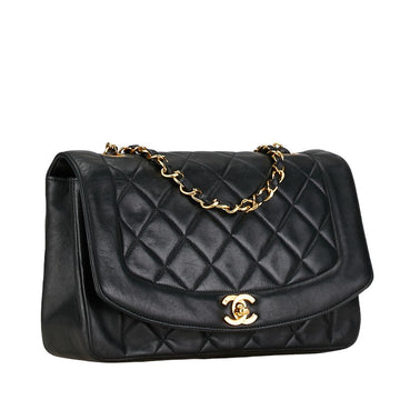 Chanel Diana Flap Shoulder Bag  Leather Shoulder Bag in Good condition