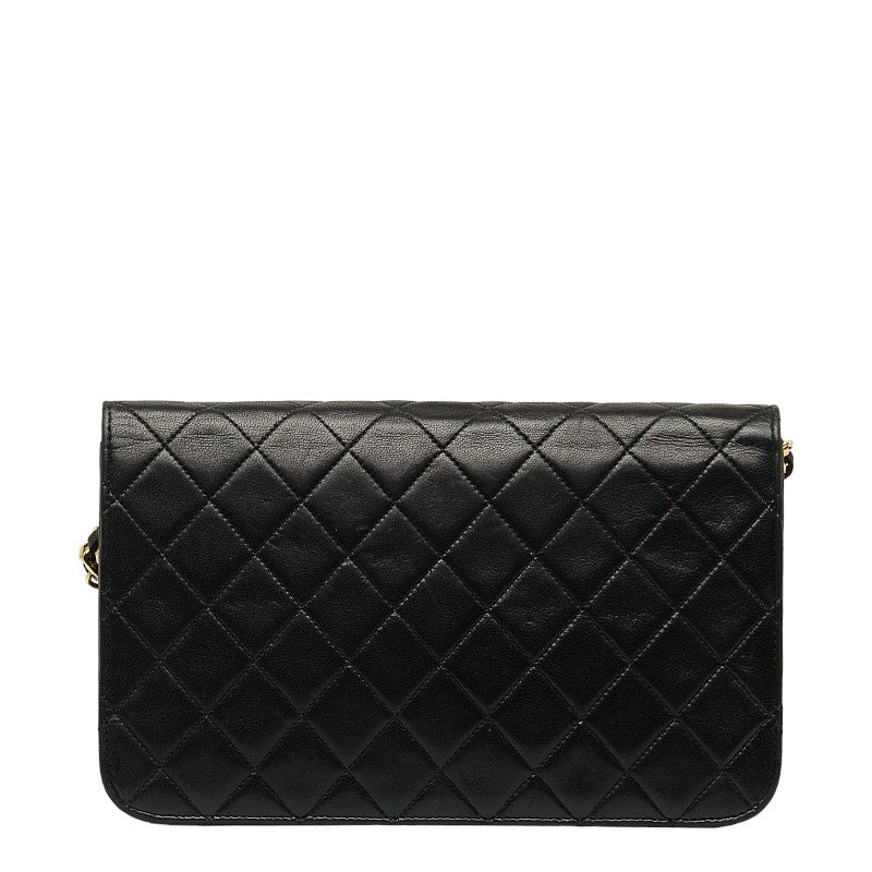 Chanel Matelasse Coco Push Lock Chain Shoulder Bag Leather Shoulder Bag in Good condition