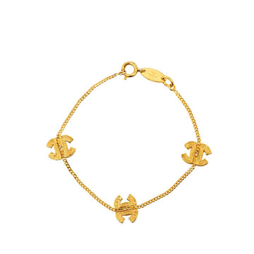 Chanel CC Station Chain Bracelet Metal Bracelet in Good condition