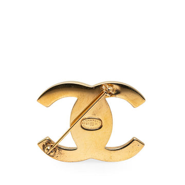 Chanel CC Turnlock Logo Brooch Metal Brooch in Excellent condition