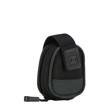 Chanel Sport Line Canvas Arm Pouch  Canvas Vanity Bag in Good condition