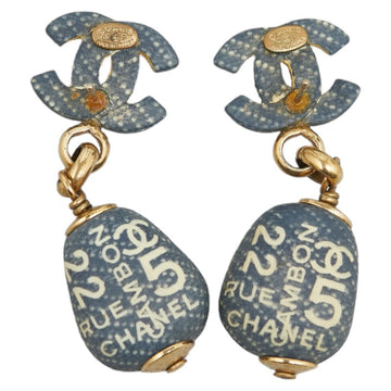 Chanel CC Swing Earrings Metal Earrings in Good condition