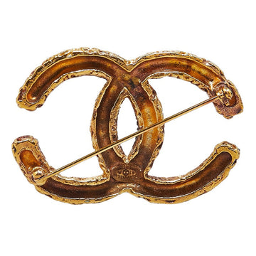 Chanel CC Logo Brooch Metal Brooch in Good condition