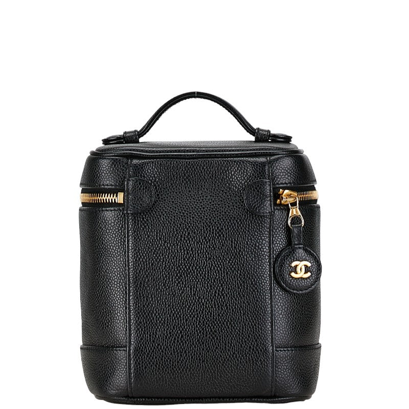 Chanel Coco Mark Vanity Bag Leather Vanity Bag ???? in Good condition