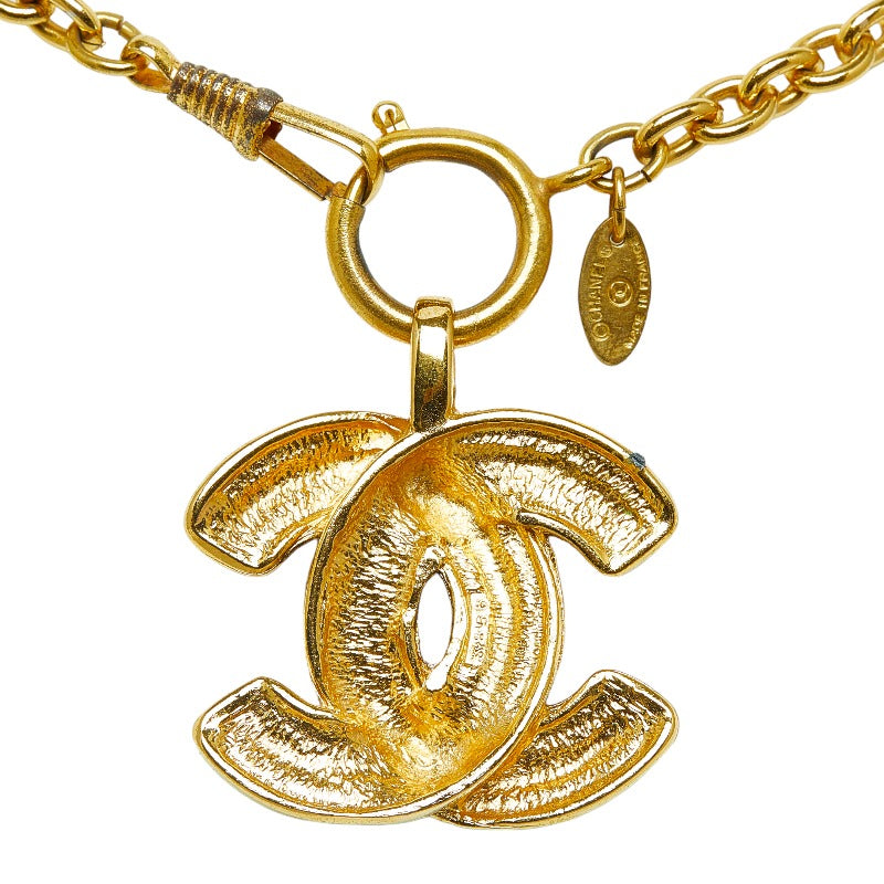 Chanel CC Matelasse Chain Necklace  Metal Necklace in Good condition