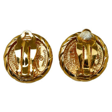 Chanel CC Clip On Earrings  Metal Earrings in Excellent condition