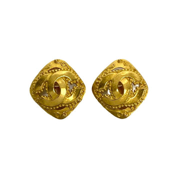 CHANEL Earring Gold Plated gold