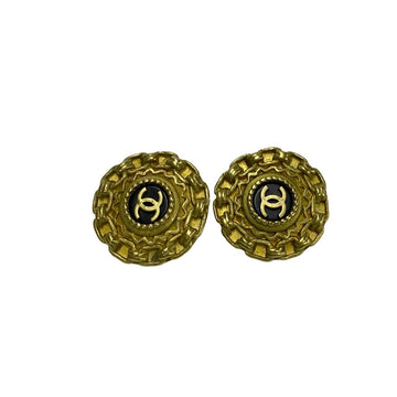 CHANEL Earring Gold Plated gold