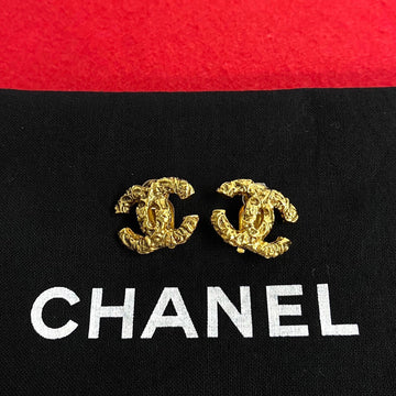 CHANEL Earring Gold Plated gold