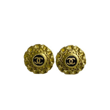 CHANEL Earring Gold Plated gold